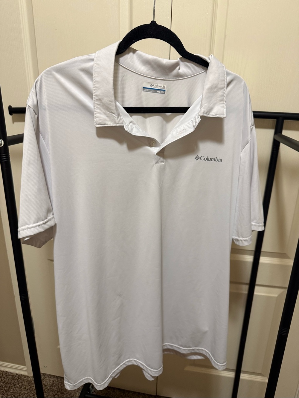 Columbia Men’s White Golf Polo Shirt